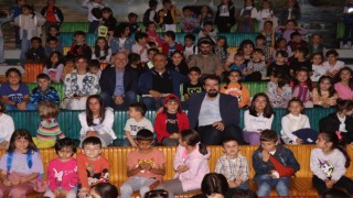 Çocuklar hem eğlendi hem suyun önemi hakkında bilgilendi