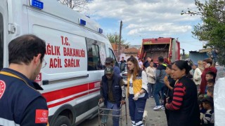 Çorluda görünmez kaza: Geri hareket eden kamyon, bedensel engelli vatandaşa çarptı