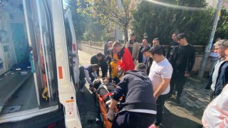 Çorluda motosiklet kazası: 1 yaralı