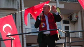 Cumhurbaşkanı Adayı Muharrem İnce Tekirdağ'da