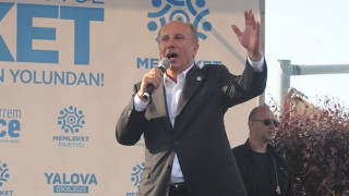 Cumhurbaşkanı adayı Muharrem İnce: “Terör örgütlerinden medet umanlar utansın”