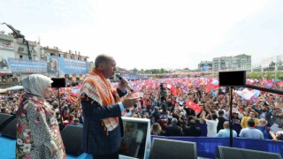 Cumhurbaşkanı Erdoğan: Oyumuzu ya eser siyasetinden ya da yıkım siyasetinden yana kullanacağız
