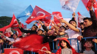 Cumhurbaşkanı Erdoğanın seçim zaferine Konyada coşkulu kutlama