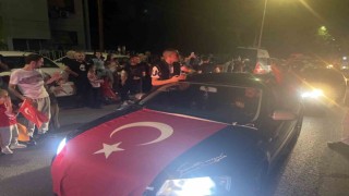 Cumhurbaşkanı Erdoğanın zaferi Üsküpte coşkuyla kutlandı
