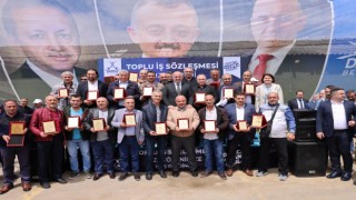 Darıcada işçinin yüzünü güldüren sözleşme imzalandı