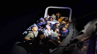 Datçada 20 göçmen yakalandı