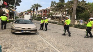 Datçada sürücüler trafik kuralları hakkında bilgilendirildi