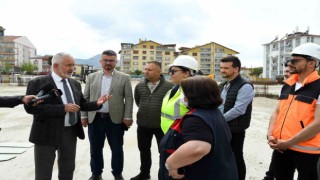 Davraz Kapalı Pazaryerinin Ağustos ayı sonunda tamamlanması hedefleniyor