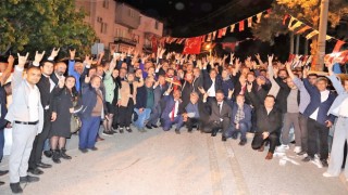 Denizli MHPden miting gibi aday tanıtım toplantısı