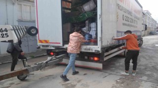 Deprem bölgesinde görev yapan nakliye firmasının müdürü yaşadıklarını anlattı