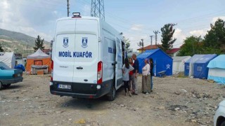 Deprem bölgesinde hizmetler sürüyor