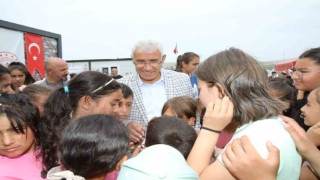 Depremzede öğrenciler dereceye girmek için yarıştı