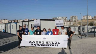 DEÜden Hatayda depremzedelere sağlık taraması