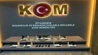 Diyarbakırda kaçakçılık operasyonu: 116 şüpheliden 18i tutuklandı