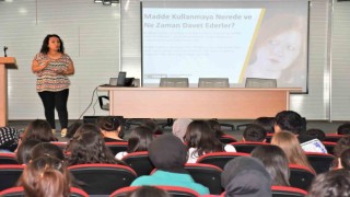 Diyarbakırda öğrencilere madde bağımlığına yönelik koruyucu seminer