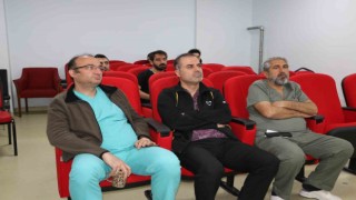 Diyarbakırda sağlıkçıların eğitimi hastanede de devam ediyor
