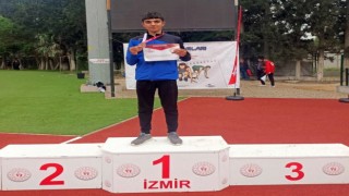 Diyarbakırlı sporcu İzmirde bronz madalya elde etti