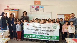 DKMP, öğrencilere tabiatın korunması için eğitim veriyor