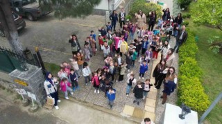 Doğa Eğitim Merkezinde çocuklar hem hayvanları hem doğayı tanıyor