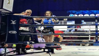Dünya Muaythai Şampiyonasında Gülistan Turandan altın madalya