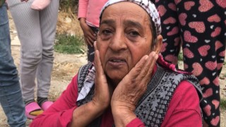 Edirnede evi yanan kadın yaşadığı şoku dakikalarca atlatamadı