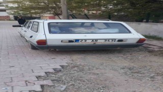 Elazığda çalınan otomobil bulundu