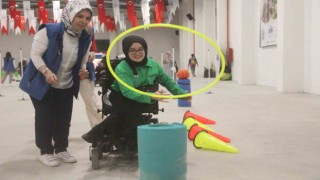 Elazığda engelli bireyler doyasıya eğlendi