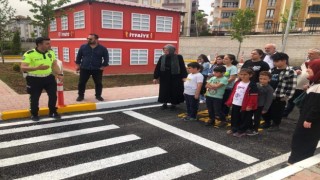 Elazığda öğrencilere trafik eğitimi verildi