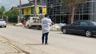 Elektrik akımına kapılan işçi, 3üncü kattan düşerek ağır yaralandı