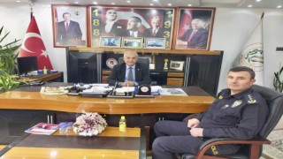 Emniyet Müdürü Bodur ve Başkan Yaman bir araya geldi