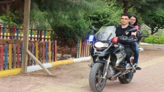 Engelliler polis olup devriye attı