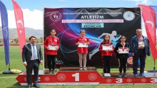 Erzincan atletizm yarışları yapıldı
