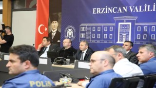 Erzincanda 2. tur için ‘Seçim Güvenliği toplantısı yapıldı