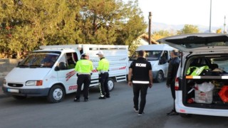 Erzincanda 29 araç sürücüsüne 65 bin 667 lira ceza yazıldı