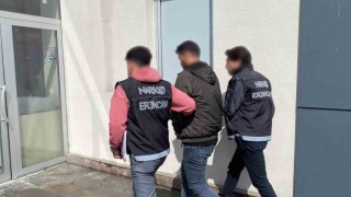 Erzincanda uyuşturucu ticaretinden 1 kişi tutuklandı