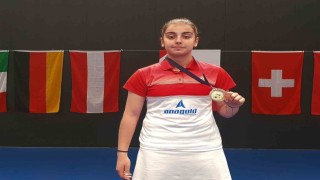 Erzincanın altın kızı Aleyna Korkut gözünü olimpiyatlara dikti
