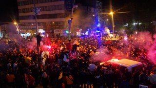 Erzurumda da Galatasaray coşkusu yaşandı