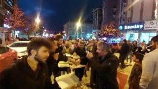 Erzurumda Erdoğan sevinci