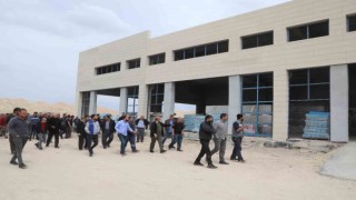 Eski Sanayi ve Karatay Sanayi esnafı yapımı süren Yeni Sanayi Sitesini inceledi