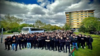Eskişehirspor taraftarları, 300 kişiyle deplasman yolunda