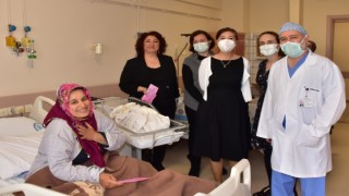 ESOGÜ Hastanesinde yatan anneler unutulmadı