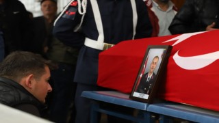 Feci kazada hayatını kaybeden uzman çavuş, son yolculuğuna uğurlandı