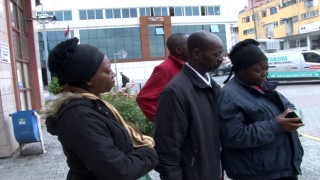 Gabonlu Jeannah Danys Dinabongho Ibouanganın cenazesi ailesi tarafından Adli Tıp Kurumundan alındı