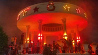 Galatasarayın şampiyonluğu Mersinde coşkuyla kutlandı