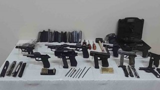 Gaziantepte kaçak silah imalathanesine baskın