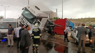 Gaziantepte zincirleme trafik kazası: 5 yaralı