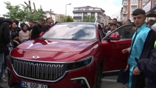 Gaziosmanpaşalı lise öğrencileri TOGGla buluştu