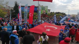 Gebzede 1 Mayıs coşkuyla kutlandı
