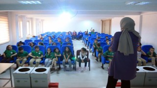 Geleceğin sahiplerine sıfır atık bilinci aşılandı