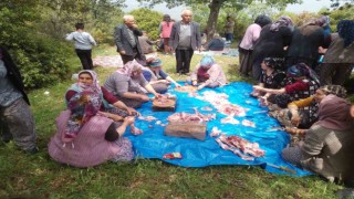 Geleneksel Olcak Dede bereket ve şükür duası yapıldı